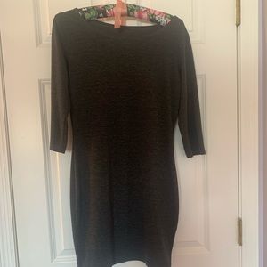 XS/S T Shirt Dress Gray